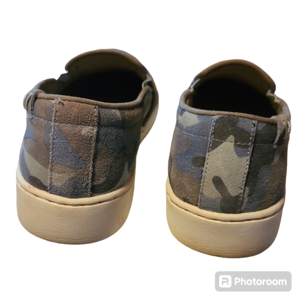 Vionic* Avery Pro Slip On Sneaker*OrthoticSup* Grey Blue Camo* Sz 9 - Picture 4 of 6